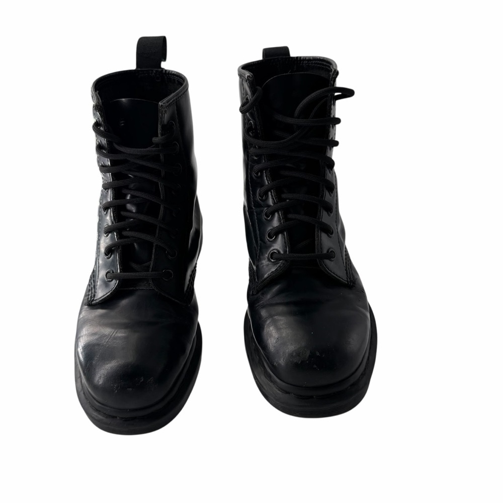Dr. Martens 1460 Iconic Classic Black Leather Men's Ankle‎ Lace-Up Rugged Boots